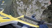 Main image for Mountain Climbers Dramatically Rescued by Helicopter Winch Operation. 