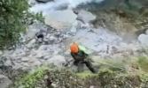 Main image for Hiker Rescued After 30-Foot Fall Near Chile's Velo de la Novia Waterfall. 