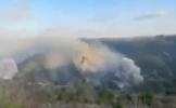 Main image for Israeli Air Force Strikes Hezbollah Sites in Southern Lebanon.