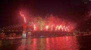 Main image for Stunning View of the Brooklyn Bridge with Amazing Fireworks.