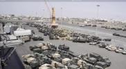 Main image for The U.S. Army Unloads Billions in Military Gear at Middle East Ports. 
