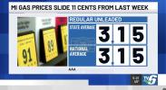 Main image for Michigan Gas Prices Drop 11 Cents After Fourth of July &mdash; Down 43 Cents From Last Year. 