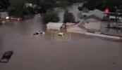 Main image for San Angelo Police Release Dramatic Aerial Footage of Heroic Rescues During Deadly Texas Flood. 
