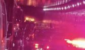 Main image for Car Fire in Lincoln Tunnel Sends One to Hospital, Five Treated On-Site. 