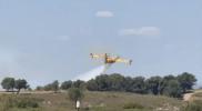Main image for Raging Wildfire Forces Evacuations and Shuts Down Airport in Southern France. 