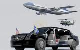 Main image for U.S. President Travels Under Tight Security Measures. 