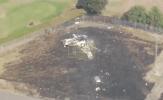 Main image for Aerial Footage Reveals Aftermath of Deadly Southend Plane Crash.