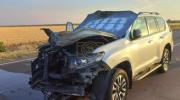 Main image for Russian Drone Strikes Car of Chief Rabbi in Ukraine&mdash;Family Miraculously Unharmed. 