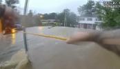 Main image for New Video of Officers Rescuing Trapped Driver from Floodwaters in Watchung, NJ. 