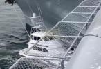 Main image for Civilian Boat Crashes Into USS Midway in San Diego. 