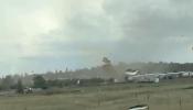 Main image for Landspout Rips Roof Off Colorado Shopping Center in Wild Storm. 