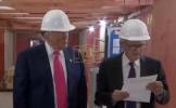 Main image for Awkward Moment as Trump Publicly Fact-Checks Fed Chair Powell During Tour. 