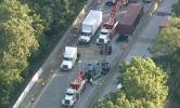Main image for Tractor-Trailer Crash Sparks Major Delays on New England Thruway. 