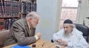 Main image for U.S. Ambassador Mike Huckabee Meets Leading Haredi Rabbi in Bnei Brak.