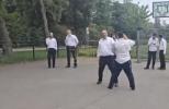 Main image for In the Shadow of Danger: European Rabbis Train in Krav Maga and Self-Defense Training. 