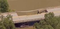 Main image for Bridge Collapses Into River in South Carolina Without Warning. 
