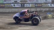 Main image for Wheel Detaches From Monster Truck and Flies Into Parking Lot.