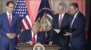 Main image for President Trump Signs Trio of Executive Orders to Supercharge U.S. AI Leadership. 