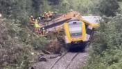 Main image for Several Injured After Regional Train Derails in Southern Germany.