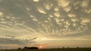 Main image for Mammatus Clouds Make for Glorious Sunset.
