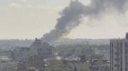 Main image for Over 100 FDNY Firefighters Battle Massive Scrap Yard Blaze Amid Brutal NYC Heat. 