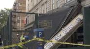 Main image for CRUSHING COLLAPSE: Hotel Awning Falls on Brooklyn Subway Station, Shuts Down Service.
