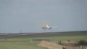 Planes Battle High Winds, Thousands Lose Power Across UK. 
