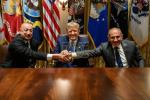 Main image for Trump Hosts Historic Signing of Armenia&ndash;Azerbaijan Peace and Economic Agreements at the White House. 