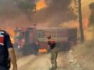 Main image for Fire Truck Engulfed in Turkey Blaze. 