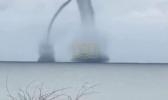 Main image for Twin Waterspouts Stun Viewers in Italy. 