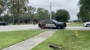 Main image for Scene outside Army's Fort Stewart &mdash; after five soldiers SHOT.