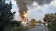 Main image for Massive Fire Erupts at Russian Oil Refinery. 