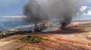 Main image for Video of New Maui Wildfire Near Lahaina Ruins.