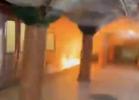 Main image for Panic on the Tracks: Fire Erupts Under PATH Train in Jersey City.