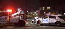 NYPD Cruisers Crash Responding to Crime. 