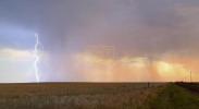 Main image for Lightning Spectacle Illuminates Oklahoma Panhandle Skies.