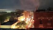 Main image for Man in Custody After Bronx Apartment Fire Injures Two Firefighters.