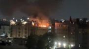 Bronx Apartment Fire Guts Roof.