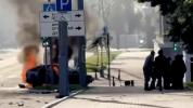 Main image for Ukraine Drone Strike Hits Russia and Destroys Car. 