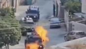 Main image for IDF Vehicles Attacked with Molotov Cocktails .