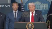 Main image for Trump Condemns 'Savage' Crime Wave in Washington.