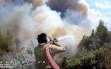 Main image for Bodycam Footage of Deadly Heatwave Fuels Turkey's Raging Wildfires.