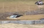 Rain Floods Chattanooga Streets, TN.