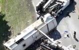 Main image for Developing Story: Deadly NY Tour Bus Crash Leaves 5 Dead.