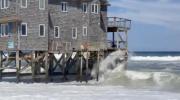 Main image for Hurricane Erin Threatens to Level Cape Hatteras Homes.