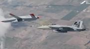 Main image for U.S. Navy Launches First-Ever Refueling Drone at Sea.