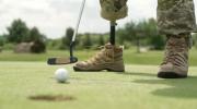 Main image for Ukrainian Soldier's Gift: Trump Presented With Engraved Golf Putter.
