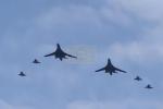 Main image for US Bombers Roar Over Latvia in NATO Show
