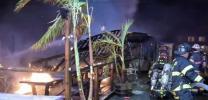 Main image for 100 Firefighters Fight Massive Fire In Long Island Waterfront Restaurant.