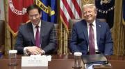 Main image for Secretary Marco Rubio Jokes About 4 Jobs During Cabinet Meeting. 🤣